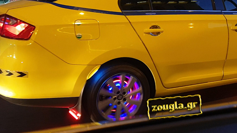 Τέτοιες ζάντες σε ελληνικό ταξί δεν έχεις ξαναδεί…