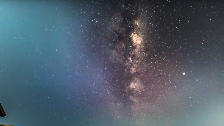 Γαλαξίας σε timelapse