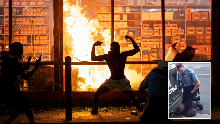 Η Μινεάπολις καίγεται