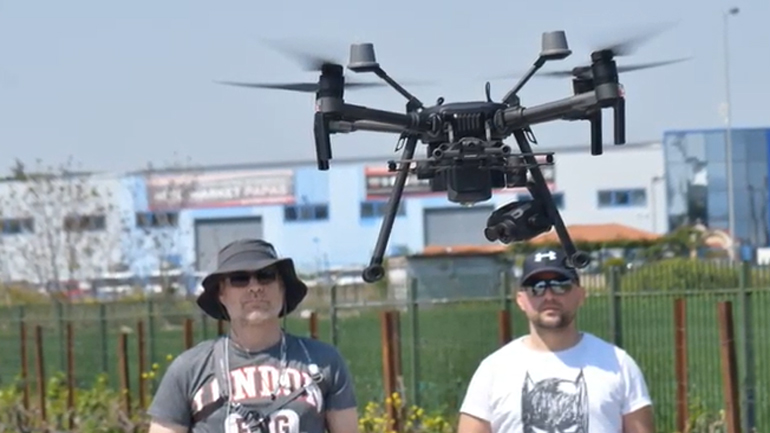 Ο Δήμος Θεσσαλονίκης παρέλαβε ένα πλήρες σύστημα μη επανδρωμένου αεροσκάφους