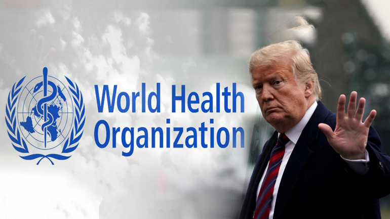 Ο Τραμπ σταματά τη χρηματοδότηση στον Π.Ο.Υ