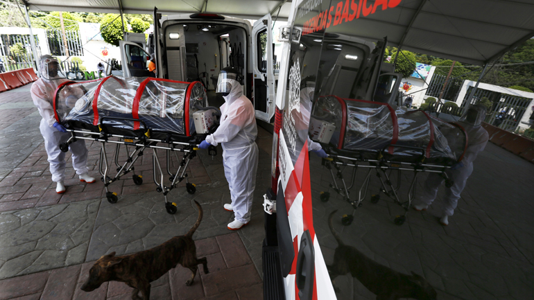 Μεξικό-Covid-19: 371 νέοι θάνατοι και 3.227 νέα κρούσματα