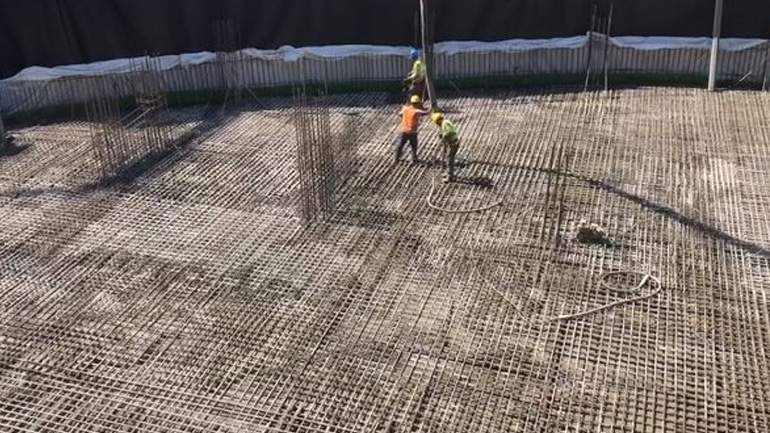 ΑΕΚ: Έπεσε η πρώτη πλάκα στο κτήριο των μουσείων της Αγια-Σοφιάς