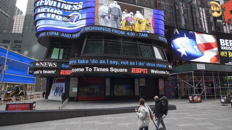 ΗΠΑ-Covid-19: Στους 960 οι νεκροί σε 24 ώρες