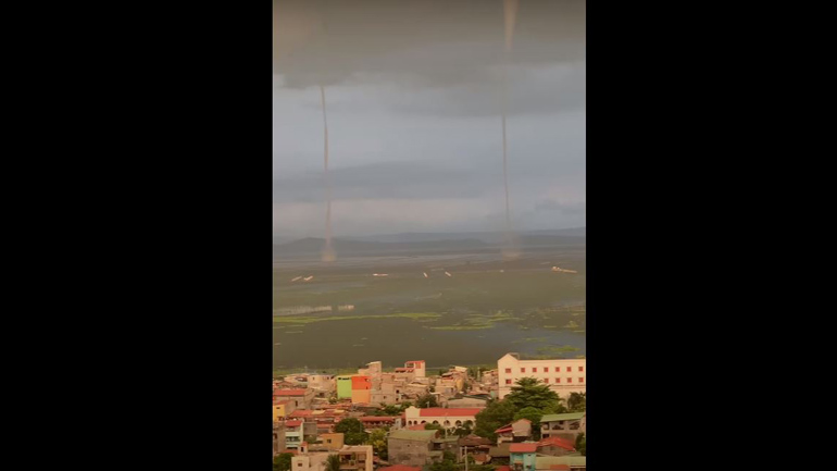 Φιλιππίνες: Καταιγίδα δημιούργησε τρεις θαλάσσιους σίφωνες