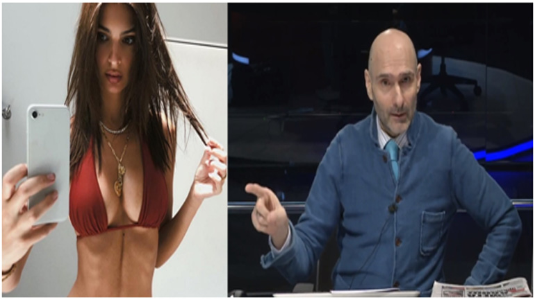 Ο «Πρωτοσέλιδος» σχολιάζει απολαυστικά την καυτή Έμιλι Ραταϊκόφσκι και το «Instagram»