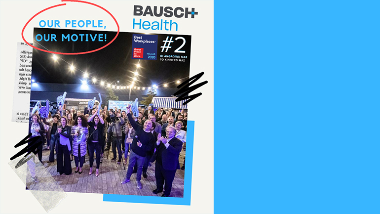 BAUSCH Health Hellas – 2η θέση στα Best Workplaces 2020