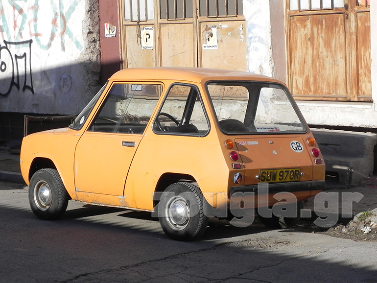 Το συγκεκριμένο Enfield E8000 θα βρεθεί στην συνέντευξη Τύπου που θα δοθεί την Παρασκευή (φωτό από το 2013 όταν ήρθε στην Ελλάδα)