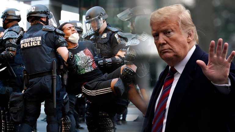 Ο Τραμπ απειλεί με τον στρατό