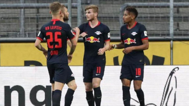 Έκανε πάρτι η Λειψία, 4-2 την Κολωνία Έκανε πάρτι η Λειψία, 4-2 την Κολωνία