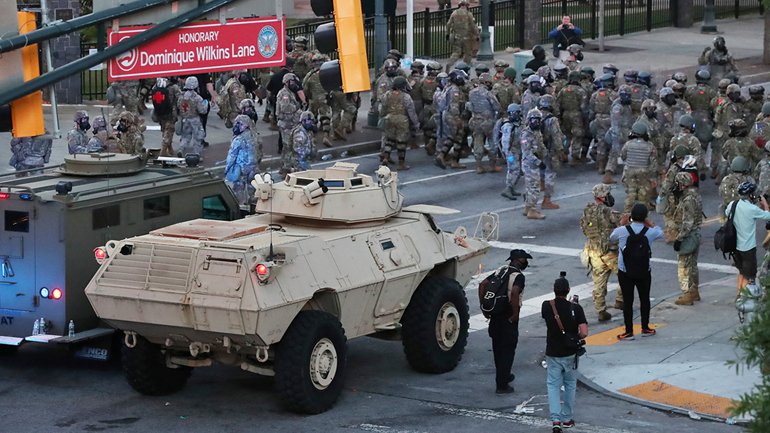Η 82η Αερομεταφερόμενη Μεραρχία στην Ουάσινγκτον