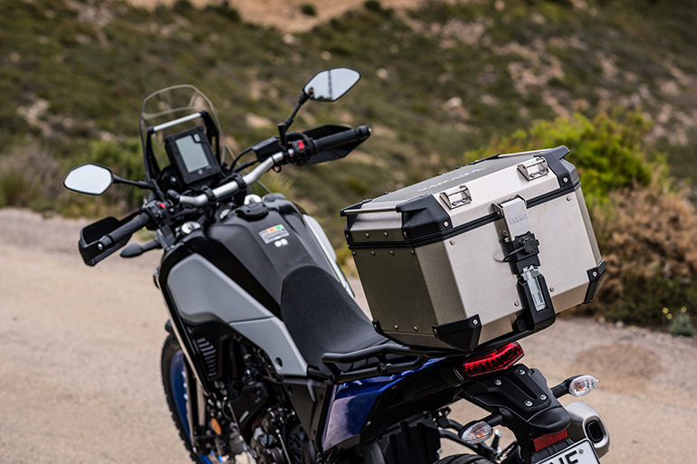 Ο αναβάτης μπορεί να προσθέσει αξεσουάρ που του κάνουν την καθημερινότητα ευχάριστη και άνετη...