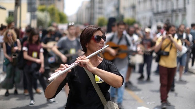 Κινητοποίηση καλλιτεχνικών σωματείων