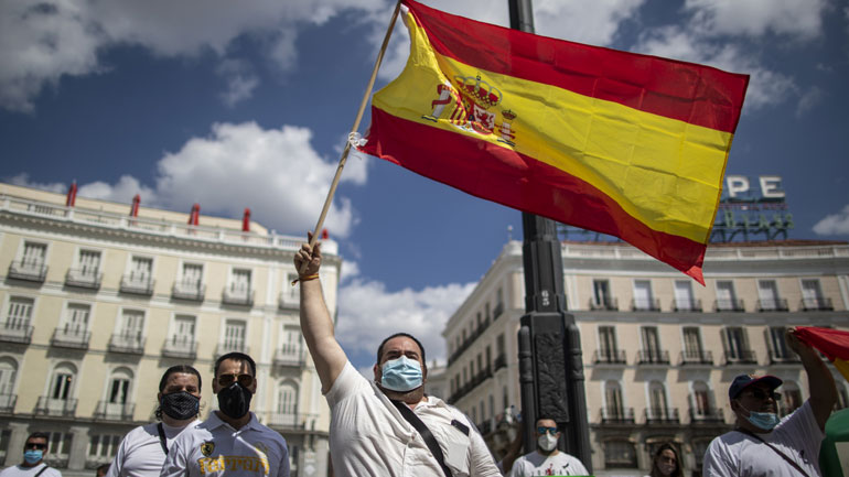 Το άνοιγμα των χερσαίων συνόρων της Ισπανίας στις 22 Ιουνίου «ακόμα εξετάζεται»