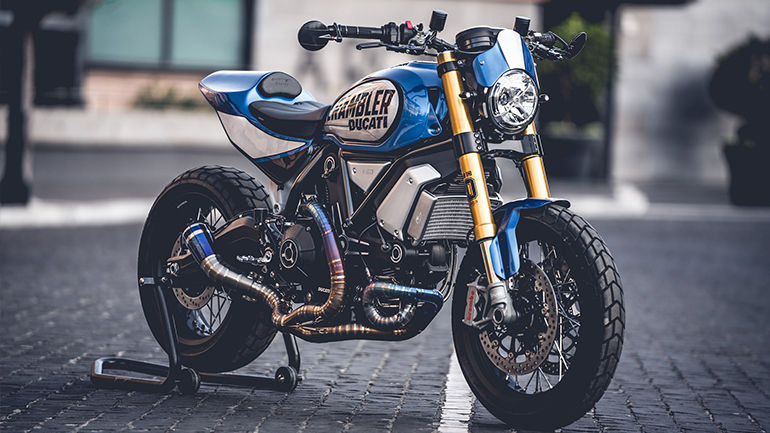 Στη 2η θέση η ελληνική συμμετοχή στον τελικό του Custom Rumble της Ducati!