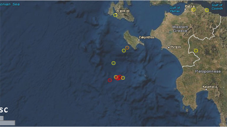 Σεισμός 4 Ρίχτερ στο Ιόνιο