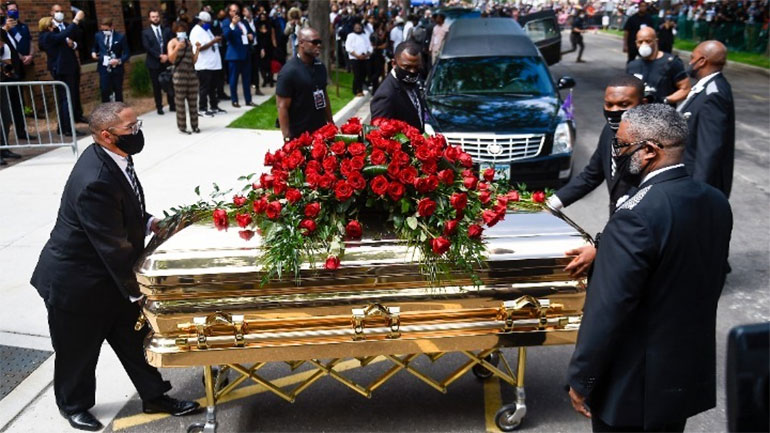 «Άλλαξες τον κόσμο», η συγκινητική τελετή στη μνήμη του Τζορτζ Φλόιντ