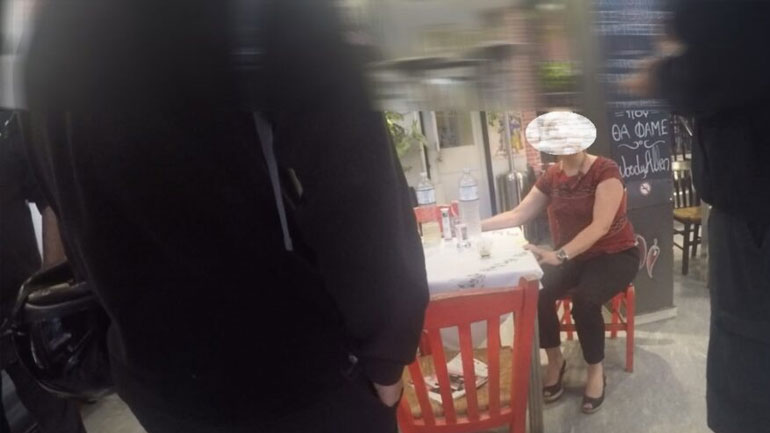 Παρέμβαση του Ρουβίκωνα σε ψησταριά μετά από καταγγελία διανομέα