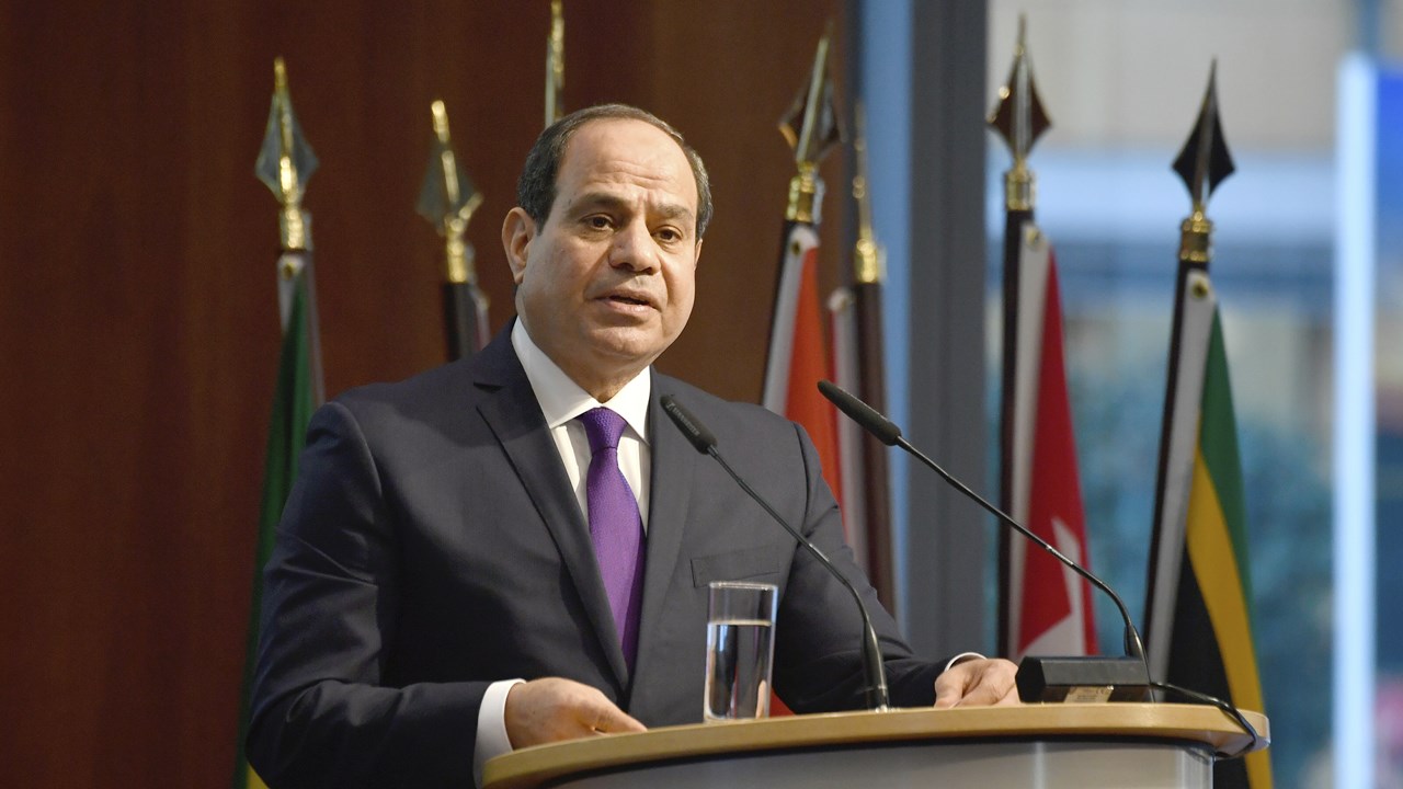 Ο Αιγύπτιος πρόεδρος Αμπντέλ Φατάχ αλ Σίσι