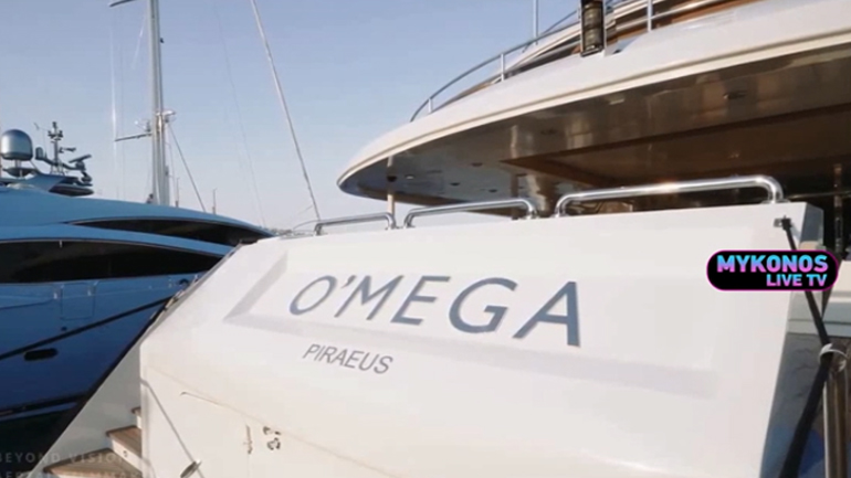 Στη Μύκονο το υπερπολυτελές γιοτ O΄Mega: Ενοικιάζεται προς 550.000 ευρώ την εβδομάδα