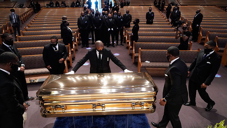 Κηδεύτηκε στο Χιούστον του Τέξας ο Τζορτζ Φλόιντ