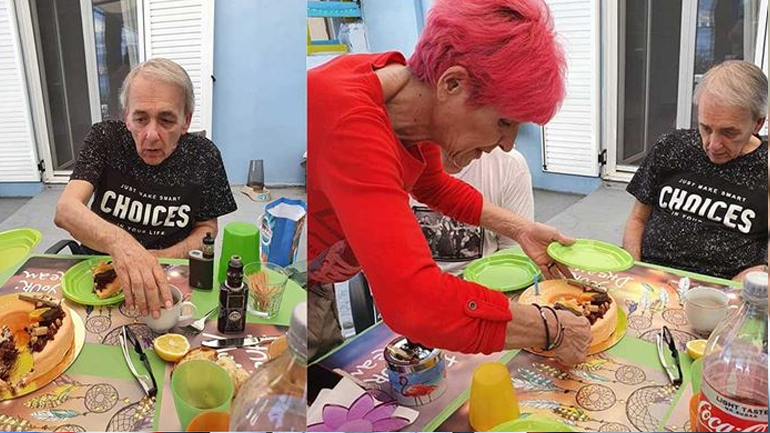 Ανδρέας Μικρούτσικος: Πάρτι γενεθλίων με τη σύντροφό του και τη Σοφία Βόσσου