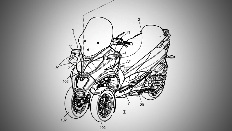 Winglets και scooter: Με μπροστάρη το Piaggio MP3! 