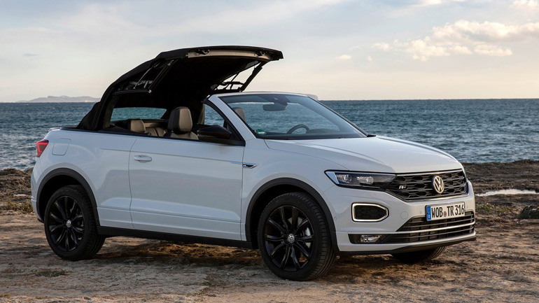 Ο χρόνος που «ανοίγει – κλείνει» η οροφή στο VW T-Roc Cabriolet Ο χρόνος που «ανοίγει – κλείνει» η οροφή στο VW T-Roc Cabriolet