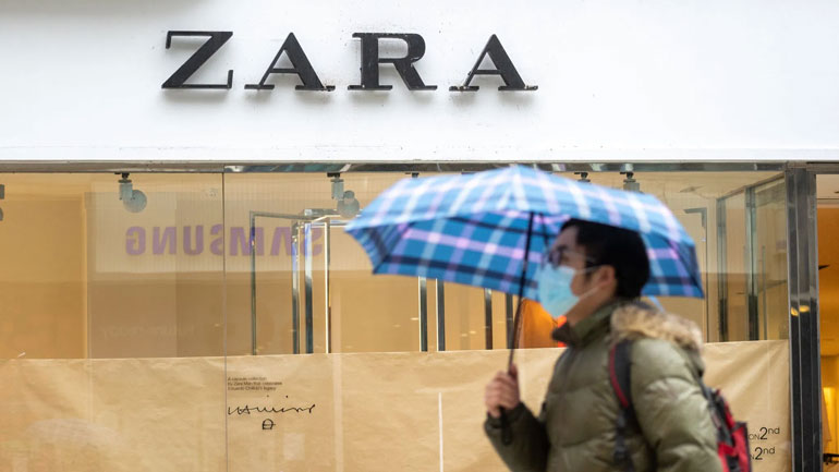Zara: Αύξηση πωλήσεων στο διαδίκτυο κατά 95% τον Απρίλιο