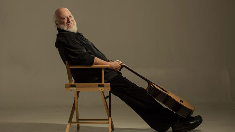 Ο Διονύσης Σαββόπουλος oλομόναχος με την κιθάρα του live από τον Θόλο του Νιάρχος