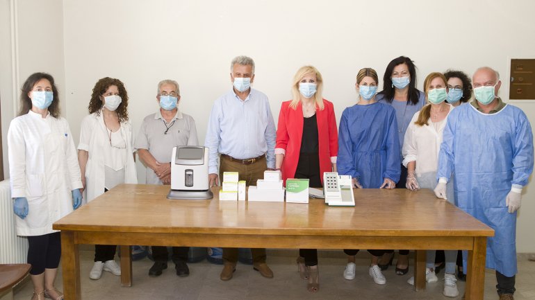 Δωρεά μηχανημάτων στο Κέντρο Υγείας του Δήμου Κρανιδίου από το Metropolitan Hospital