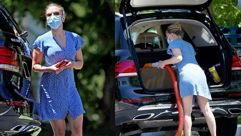 Η στυλιστική πρόταση της Scarlett Johansson για πρωινές βόλτες το καλοκαίρι