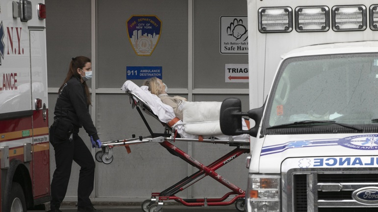 ΗΠΑ-Covid-19: Στους 941 οι νεκροί σε 24 ώρες