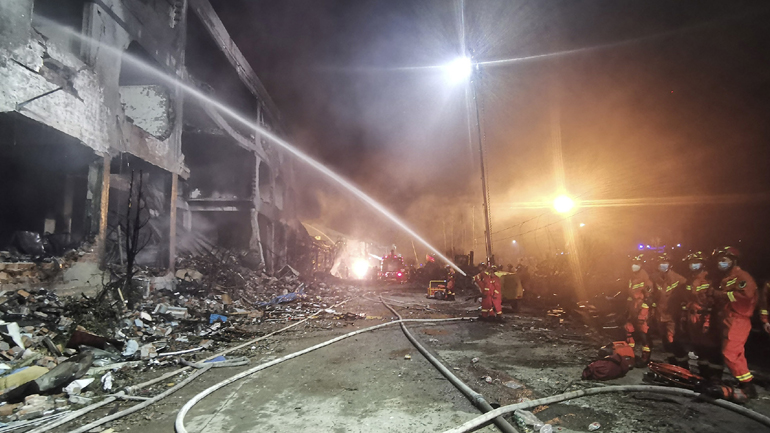 Κίνα: Τουλάχιστον 14 νεκροί και 168 τραυματίες από έκρηξη βυτιοφόρου