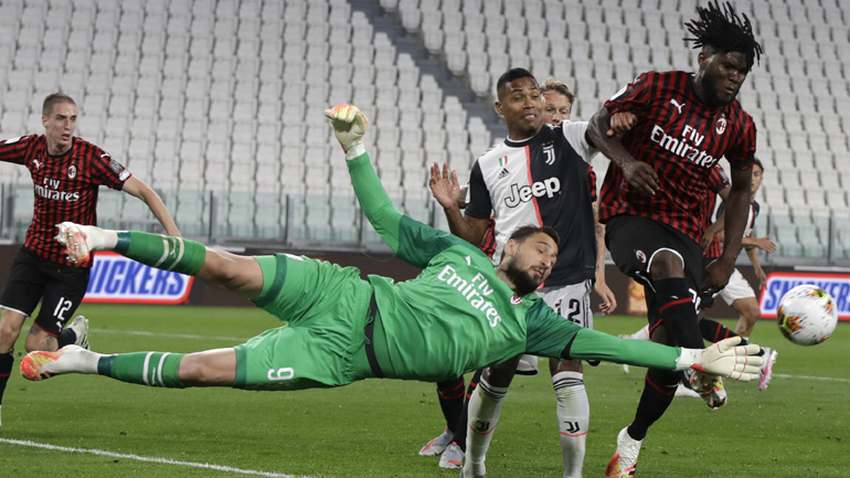 Ιταλία: Πάνω από 8 εκατομμύρια τηλεθεατές είδαν το Γιουβέντους-Μίλαν