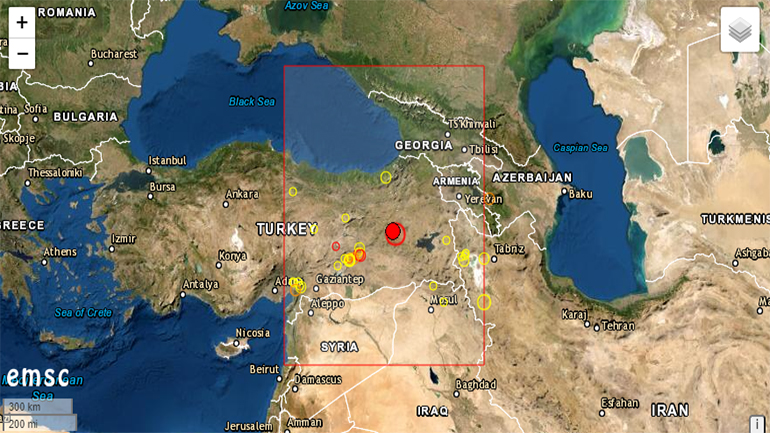 Ισχυρή σεισμική ακολουθία  5,5 και 4,9  Ρίχτερ στην Τουρκία – Τρεις νεκροί