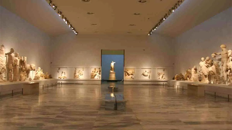 Αρχαία Ολυμπία: Με τη μέγιστη προστασία επαναλειτουργεί το αρχαιολογικό μουσείο