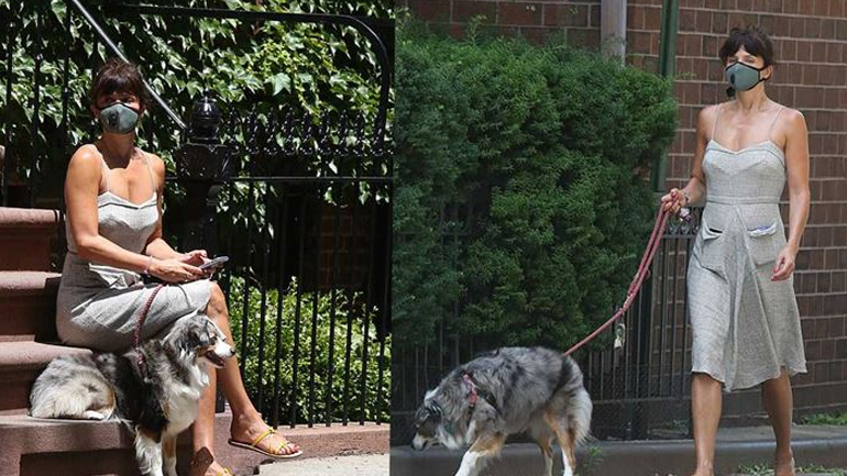 Το stylish look της Helena Christensen στους δρόμους της Νέας Υόρκης!