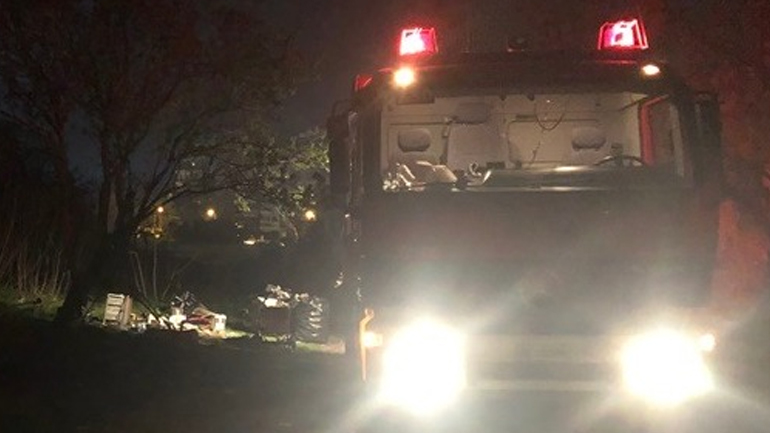 Πυρκαγιά σε έκταση πίσω από το ΤΕΙ Λάρισας