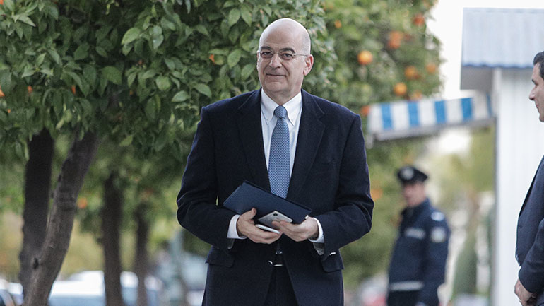 Συνάντηση Νίκου Δένδια με τον ομόλογό του στο Ισραήλ