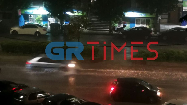 Καλοκαιρινό μπουρίνι σε Θεσσαλονίκη και Σίνδο