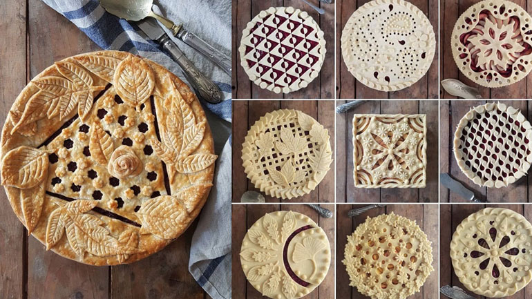 Οι εντυπωσιακές πίτες της Karin Pfeiff-Boschek που μοιάζουν με έργα τέχνης