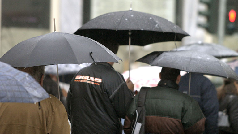 Καιρός: Τοπικές βροχές και καταιγίδες