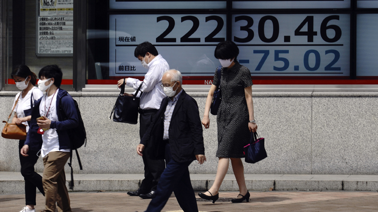 Πτωτικές τάσεις στο χρηματιστήριο του Τόκιο