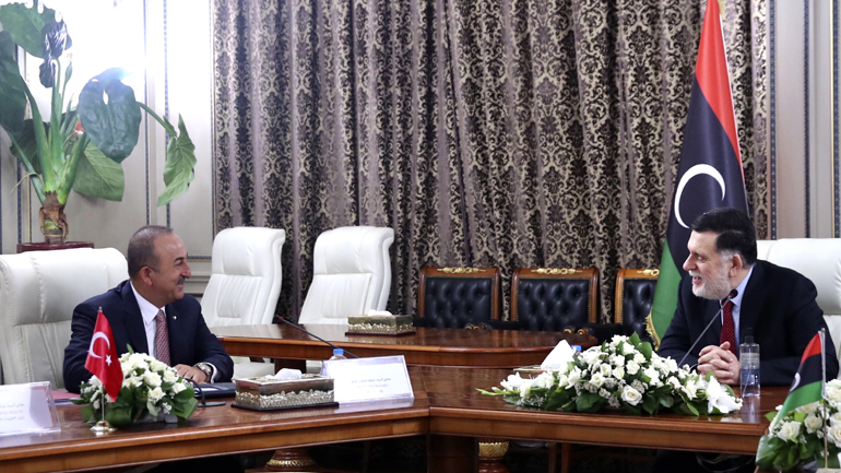 Λιβύη: Επίσκεψη Τσαβούσογλου στην Τρίπολη