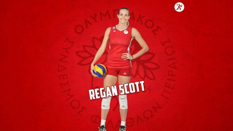 Βόλεϊ: Μέχρι το 2021 στον Ολυμπιακό η Ρίγκαν Σκοτ