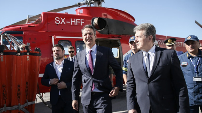 Παρουσία του πρωθυπουργού η παράδοση 20 οχημάτων στην Πυροσβεστική