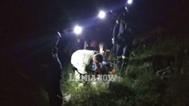 Διεσώθη ηλικιωμένος έπειτα από πολύωρη επιχείρηση στον Παρνασσό