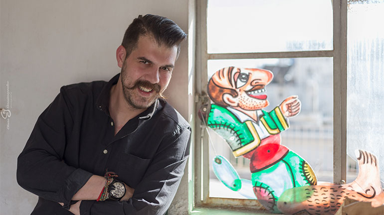 «Καραγκιόζης Summertime» του Ηλία Καρελλά με τους String Demons και την Αρετή Κετιμέ