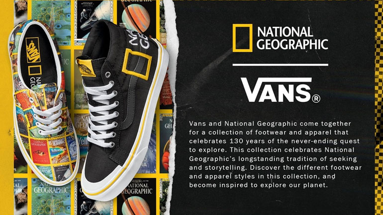 Η συλλογή της Vans σε συνεργασία με το National Geographic που θα ξυπνήσει μέσα σας την εξερευνήτρια